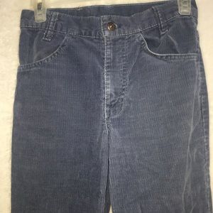 Levis corduroy blue jeans